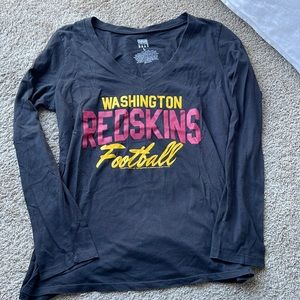 Washington redskins football long sleeve v neck
